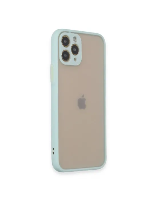 Apple İphone 11 Pro Kılıf Montreal Silikon Kapak - Turkuaz