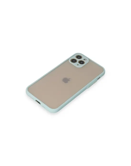Apple İphone 11 Pro Kılıf Montreal Silikon Kapak - Turkuaz