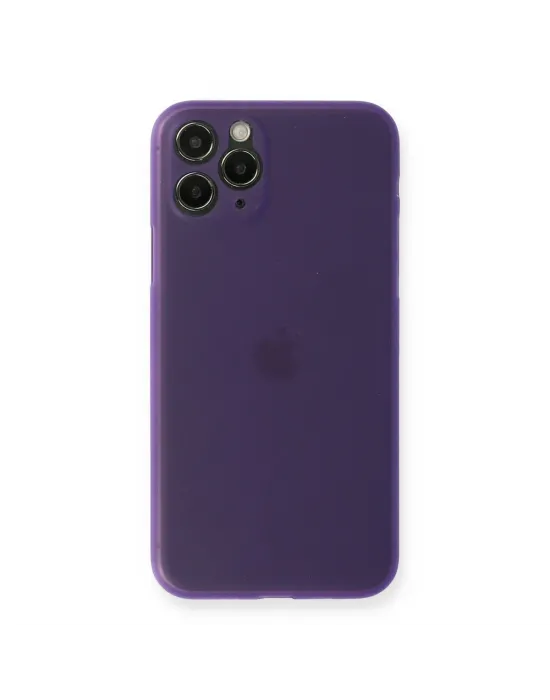 Apple İphone 11 Pro Kılıf Pp Ultra İnce Kapak - Mor