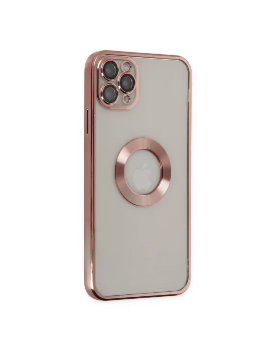 Apple İphone 11 Pro Kılıf Slot Silikon - Rose Gold