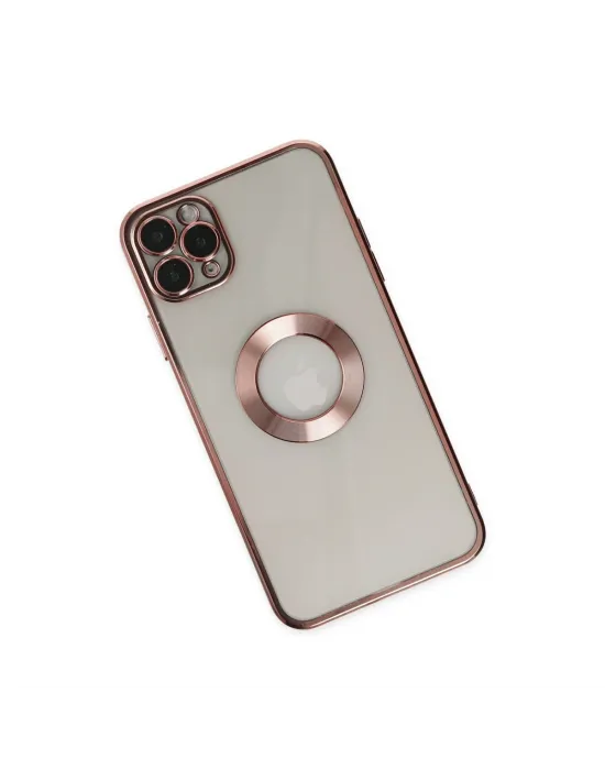 Apple İphone 11 Pro Kılıf Slot Silikon - Rose Gold