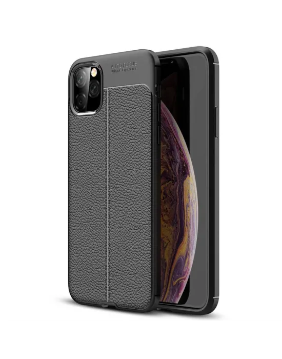 Apple İphone 11 Pro Max Kılıf Auto Focus Kapak - Siyah