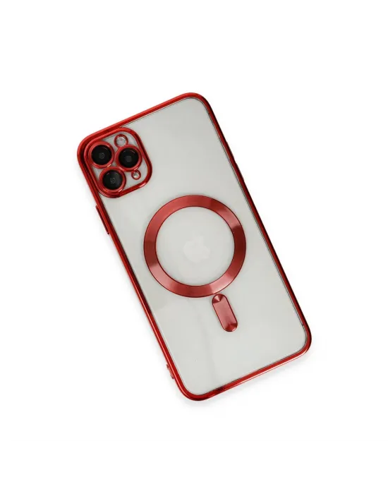 Apple İphone 11 Pro Max Kılıf Kross Magneticsafe Kapak - Kırmızı