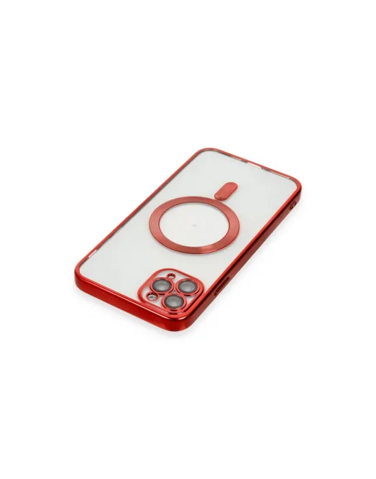 Apple İphone 11 Pro Max Kılıf Kross Magneticsafe Kapak - Kırmızı