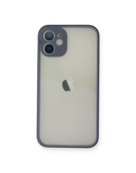 Apple İphone 11 Pro Max Kılıf Montreal Silikon Kapak - Gri