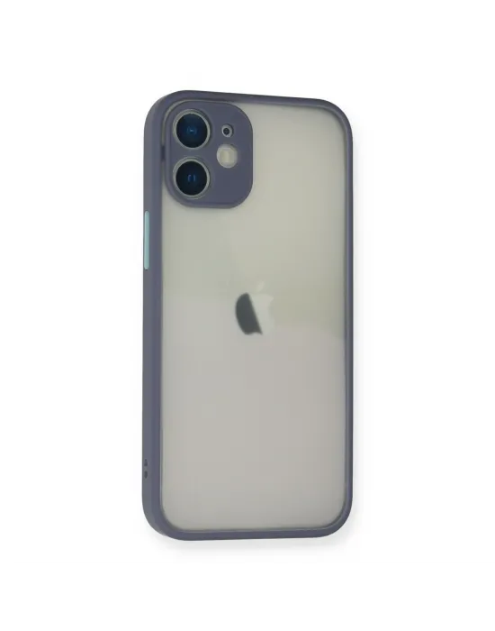 Apple İphone 11 Pro Max Kılıf Montreal Silikon Kapak - Gri