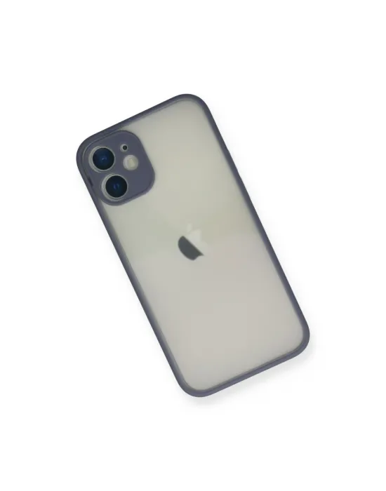Apple İphone 11 Pro Max Kılıf Montreal Silikon Kapak - Gri