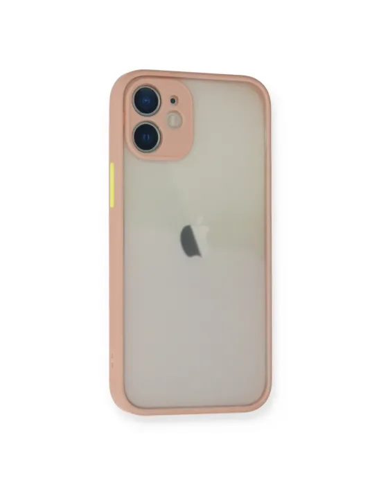 Apple İphone 11 Pro Max Kılıf Montreal Silikon Kapak - Pembe