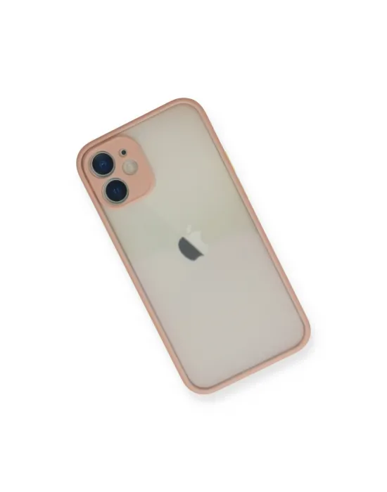 Apple İphone 11 Pro Max Kılıf Montreal Silikon Kapak - Pembe