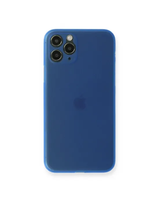 Apple İphone 11 Pro Max Kılıf Pp Ultra İnce Kapak - Mavi