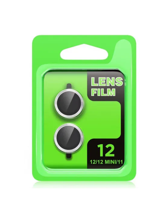 Apple İphone 11 Raze Metal Kamera Lens - Gümüş
