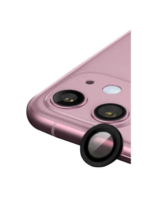 Apple İphone 11 Raze Metal Kamera Lens - Siyah