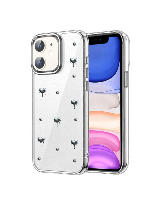 Apple İphone 12 Fiyonk Desenli Kapak - Desen 1