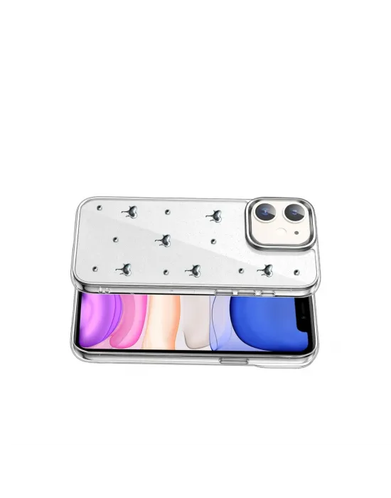 Apple İphone 12 Fiyonk Desenli Kapak - Desen 1