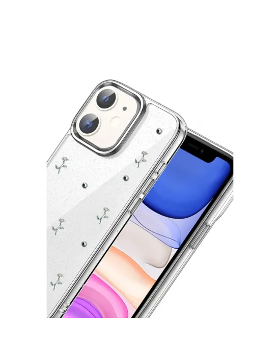 Apple İphone 12 Fiyonk Desenli Kapak - Desen 4