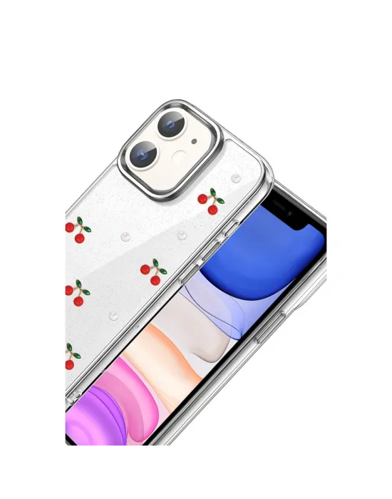 Apple İphone 12 Fiyonk Desenli Kapak - Desen 9