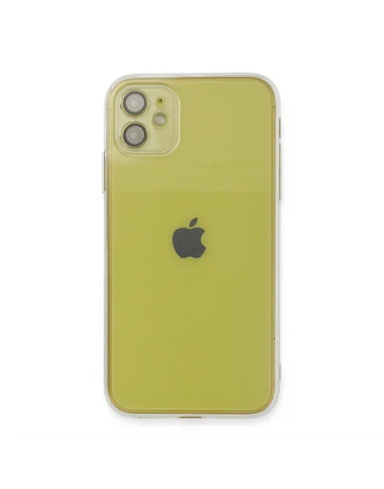 Apple İphone 12 Kılıf Fly Lens Silikon - Şeffaf