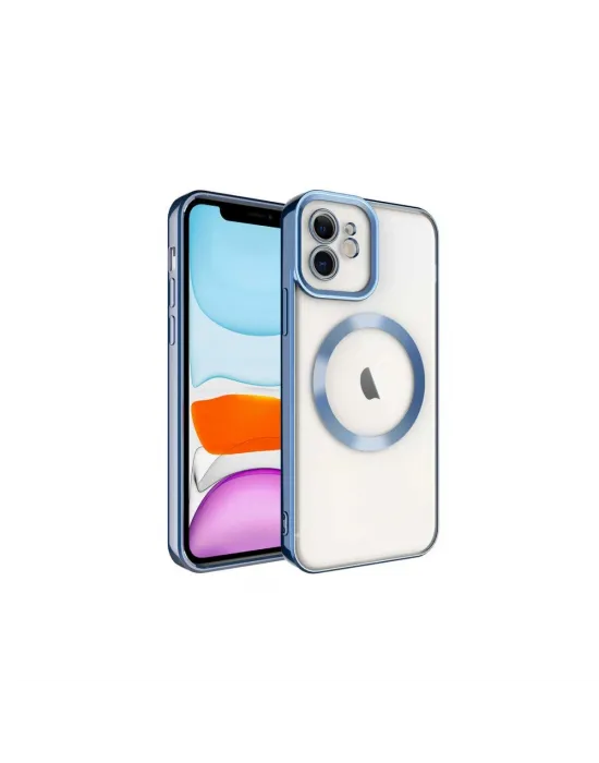 Apple İphone 12 Kılıf Kross Magneticsafe Kapak - Sierra Blue