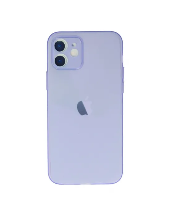 Apple İphone 12 Kılıf Puma Silikon - Mor