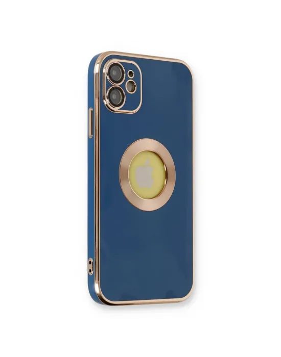 Apple İphone 12 Kılıf Store Silikon - Mavi