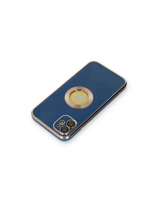 Apple İphone 12 Kılıf Store Silikon - Mavi