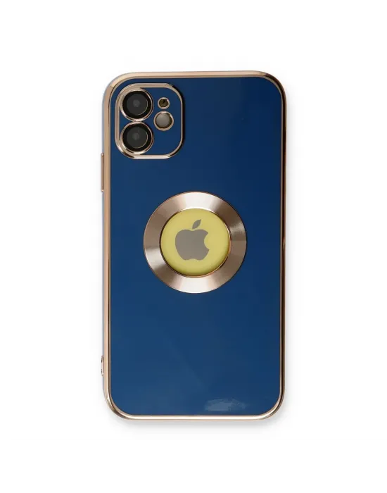 Apple İphone 12 Kılıf Store Silikon - Mavi