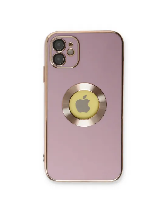 Apple İphone 12 Kılıf Store Silikon - Mor