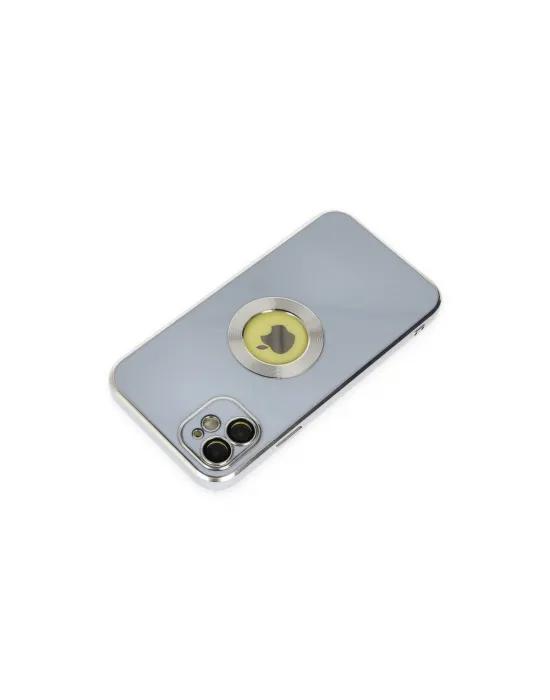 Apple İphone 12 Kılıf Store Silikon - Sierra Blue