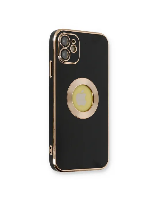 Apple İphone 12 Kılıf Store Silikon - Siyah