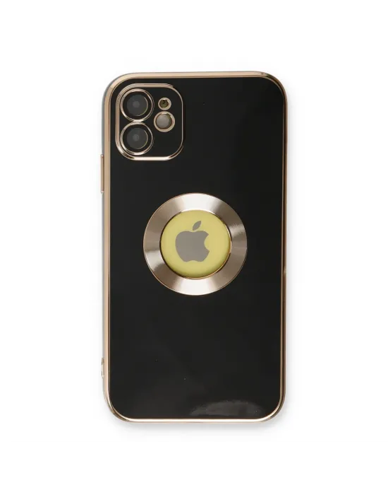 Apple İphone 12 Kılıf Store Silikon - Siyah