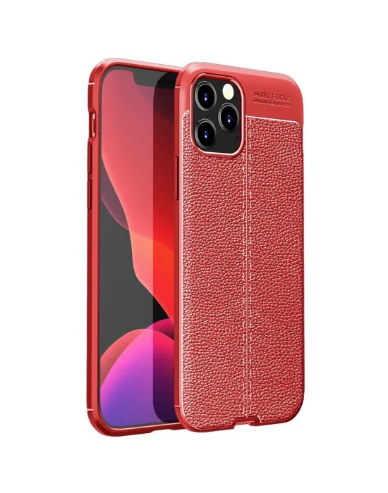 Apple İphone 12 Pro Kılıf Auto Focus Kapak - Kırmızı