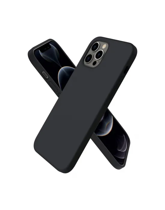 Apple İphone 12 Pro Kılıf First Silikon - Siyah
