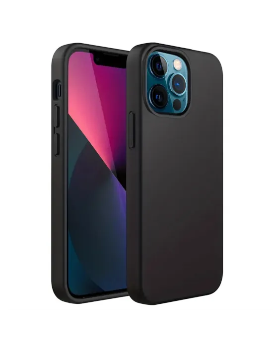 Apple İphone 12 Pro Kılıf First Silikon - Siyah