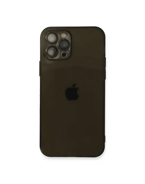 Apple İphone 12 Pro Kılıf Fly Lens Silikon - Siyah