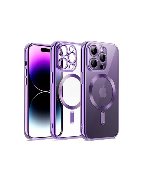 Apple İphone 12 Pro Kılıf Kross Magneticsafe Kapak - Mor