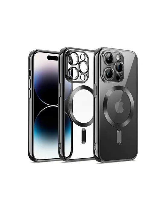 Apple İphone 12 Pro Kılıf Kross Magneticsafe Kapak - Siyah