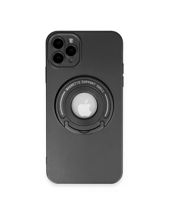 Apple İphone 12 Pro Kılıf Lukka Magneticsafe Kapak - Siyah