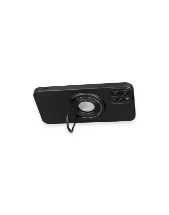 Apple İphone 12 Pro Kılıf Lukka Magneticsafe Kapak - Siyah