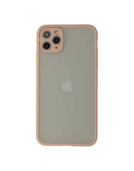 Apple İphone 12 Pro Kılıf Montreal Silikon Kapak - Pembe