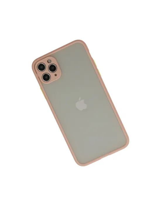 Apple İphone 12 Pro Kılıf Montreal Silikon Kapak - Pembe