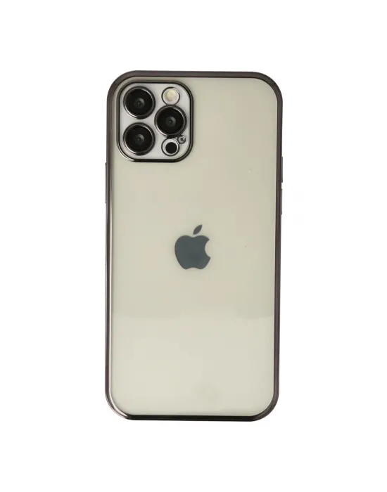Apple İphone 12 Pro Kılıf Razer Lensli Silikon - Siyah