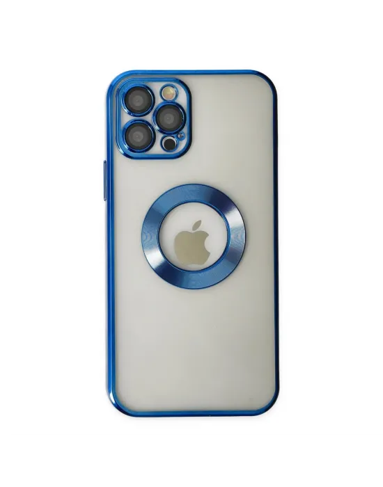 Apple İphone 12 Pro Kılıf Slot Silikon - Mavi