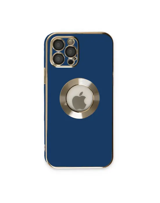Apple İphone 12 Pro Kılıf Store Silikon - Mavi