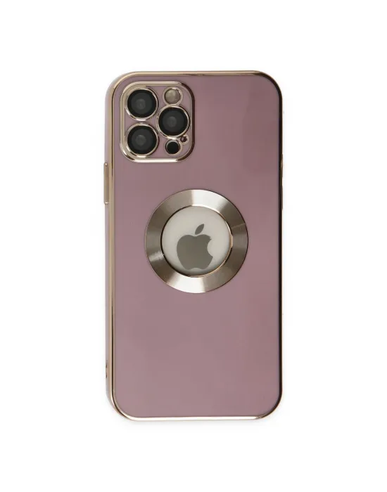 Apple İphone 12 Pro Kılıf Store Silikon - Mor