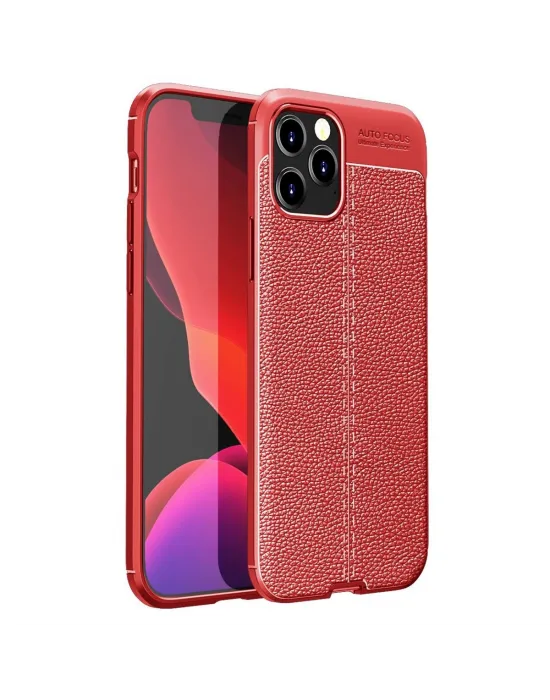 Apple İphone 12 Pro Max Kılıf Auto Focus Kapak - Kırmızı