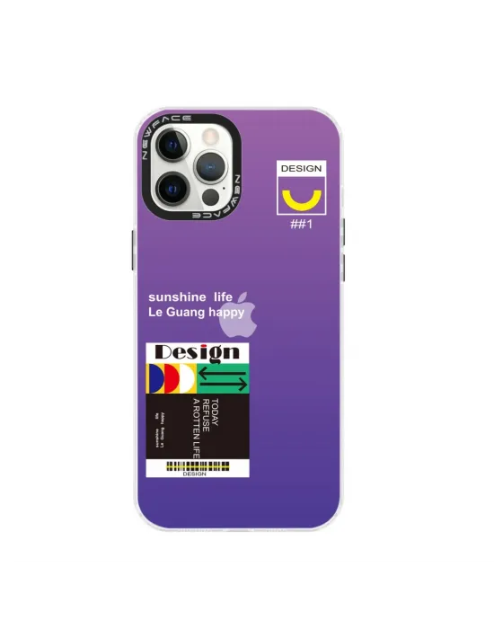Apple İphone 12 Pro Max Kılıf Estoril Desenli Kapak - Estoril - 4