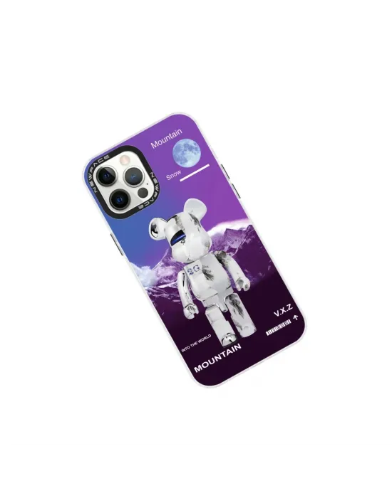 Apple İphone 12 Pro Max Kılıf Estoril Desenli Kapak - Estoril - 8