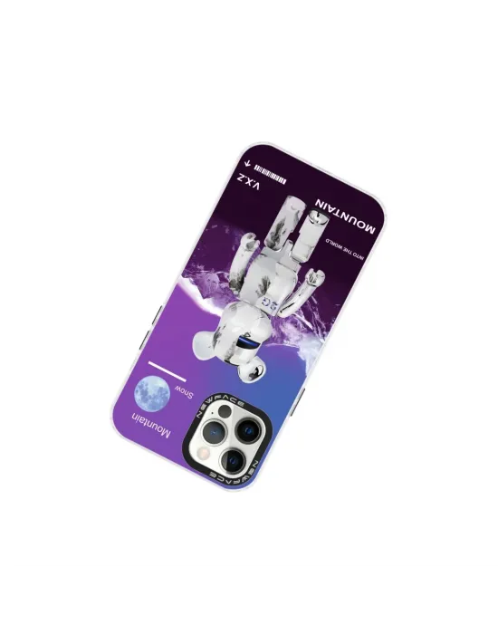 Apple İphone 12 Pro Max Kılıf Estoril Desenli Kapak - Estoril - 8