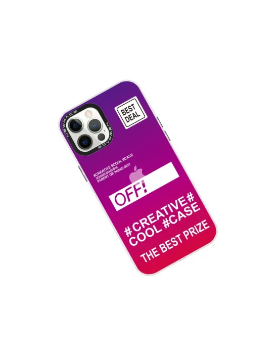Apple İphone 12 Pro Max Kılıf Estoril Desenli Kapak - Estoril - 9