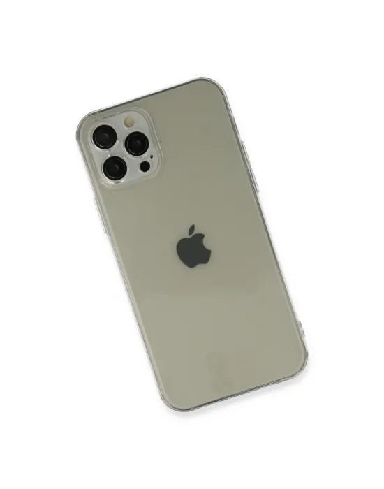 Apple İphone 12 Pro Max Kılıf Fly Lens Silikon - Şeffaf